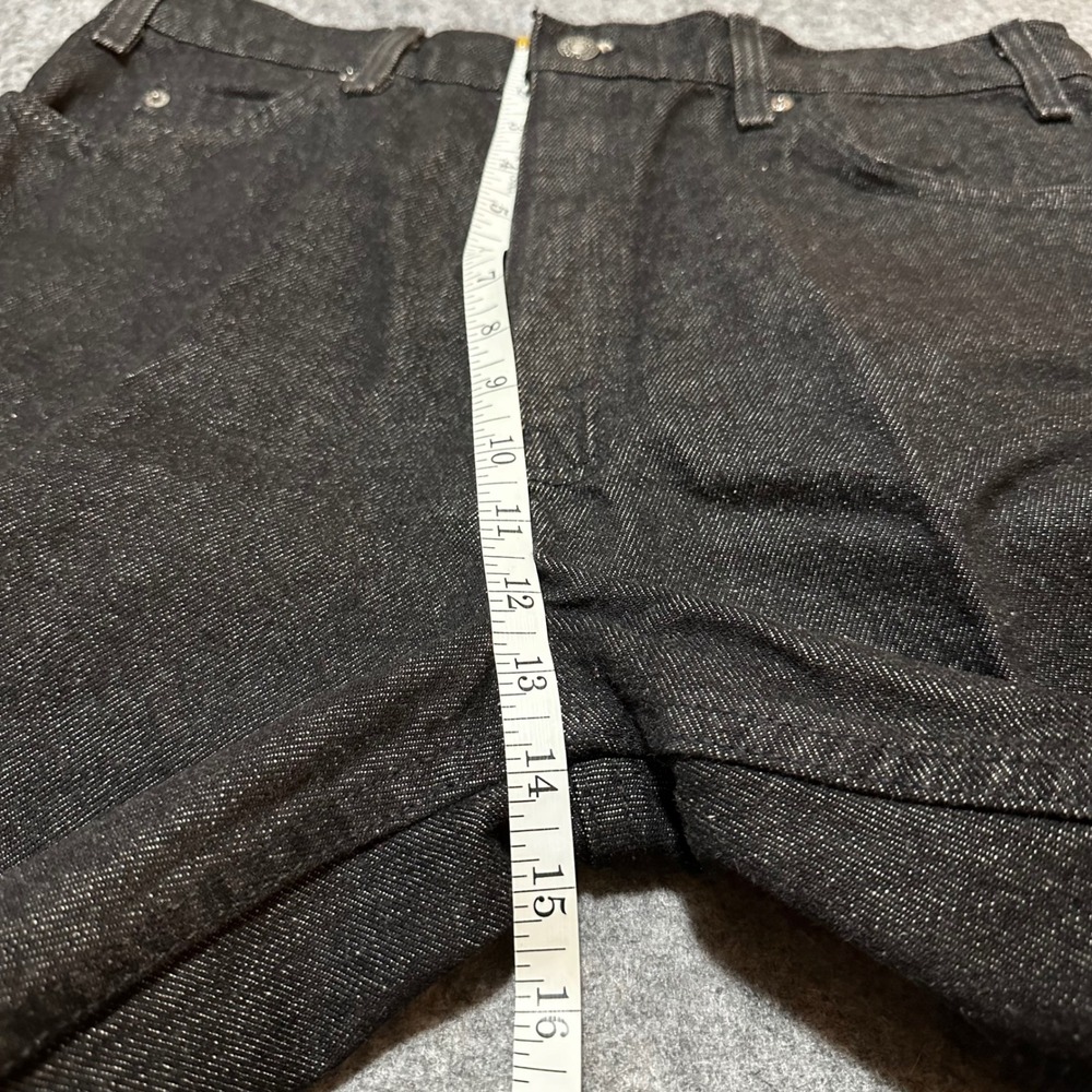 NWT Vtg 90s Levis 540 Black Jeans 36x30 USA Brown Tab Leather Patch DEADSTOCK - Picture 16 of 16